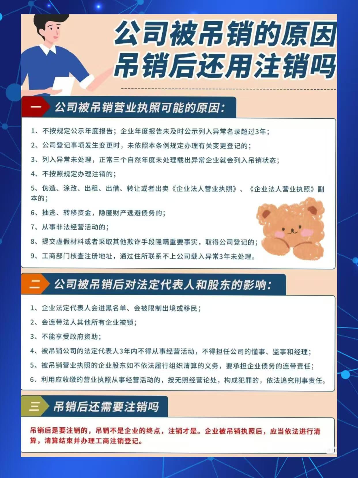 开封公司被吊销的原因！吊销后还用注销吗？